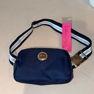Lilly Pulitzer Jeanie Belt Bag, Navy